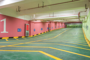 Safe and convenient Bullring parking lot